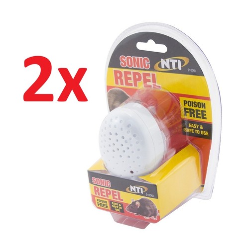 2pk sonic pest mouse repeller - pest,