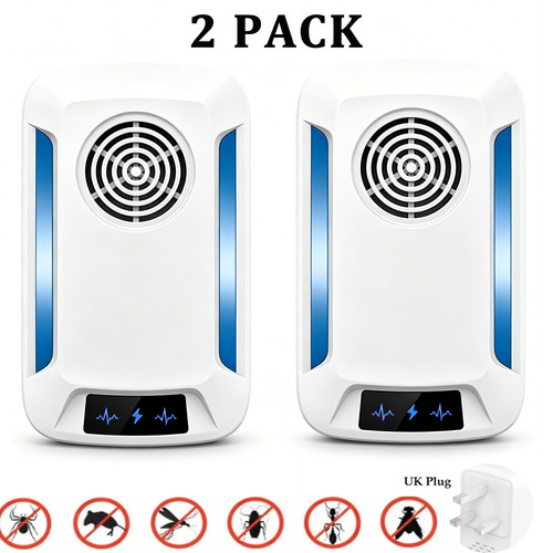 2pack ultrasonic pest control - pest,