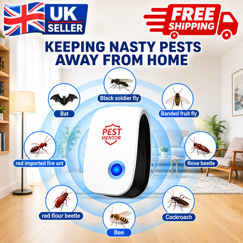 Pack ultrasonic pest control - 4,