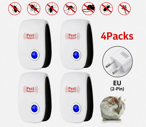 Pack ultrasonic pest control - 4,
