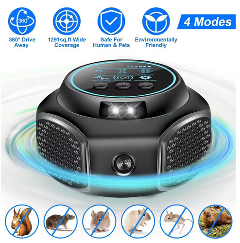 Ultrasonic electronic rodent - ultrasonic,