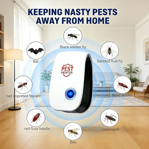 Pack ultrasonic pest - 4, control