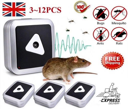 3pcs ultrasonic mouse repeller - mouse,