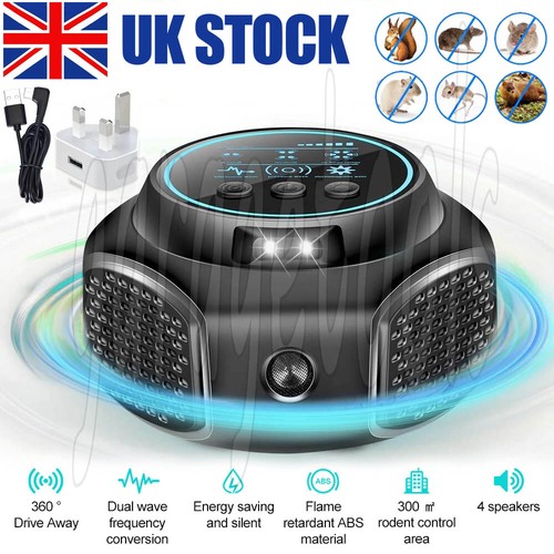 4in1 ultrasonic mouse repeller - ultrasonic,