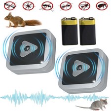 2X Ultrasonic Mouse Repeller