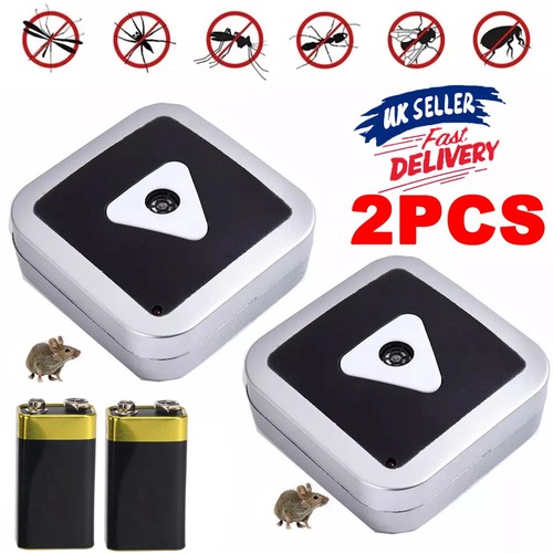 Ultrasonic mouse repeller - 2x,