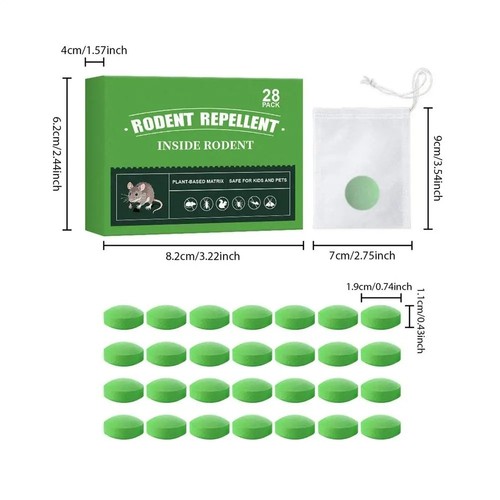 Rat repellent balls pack - balls,
