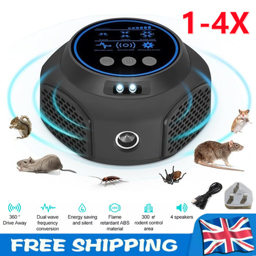 4in1 ultrasonic mouse repeller - 4in1,
