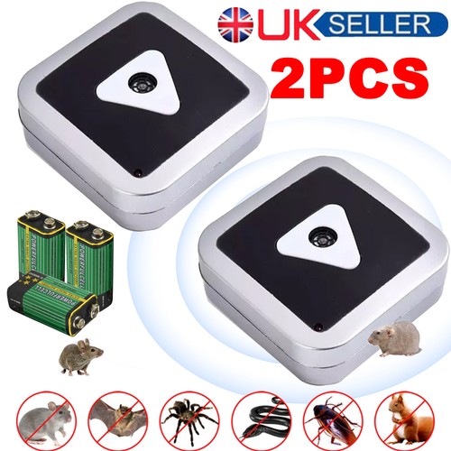 2pcs ultrasonic mouse repeller - 2pcs,