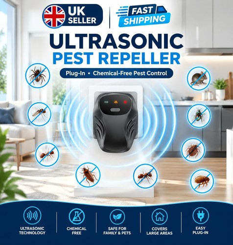 Ultrasonic pest repeller - ultrasonic,